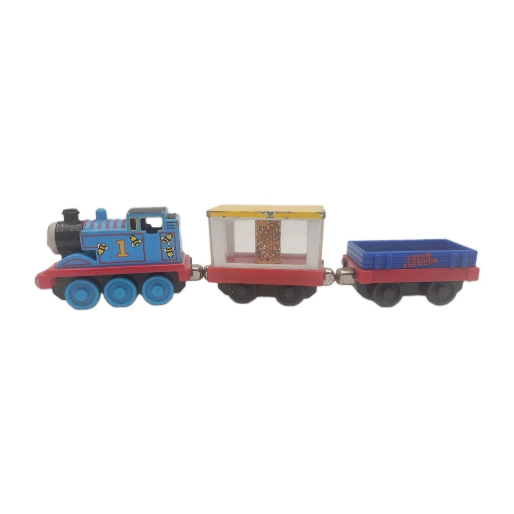 2009 Thomas and The Bees With Honey Car, Fresh Flowers Car Partial Set Metal